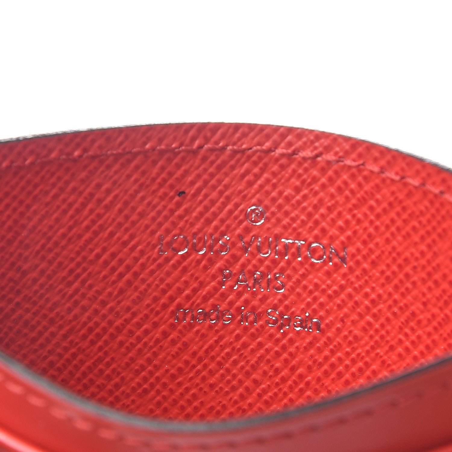 Louis Vuitton Epi Card Holder Carmine 5 of 5