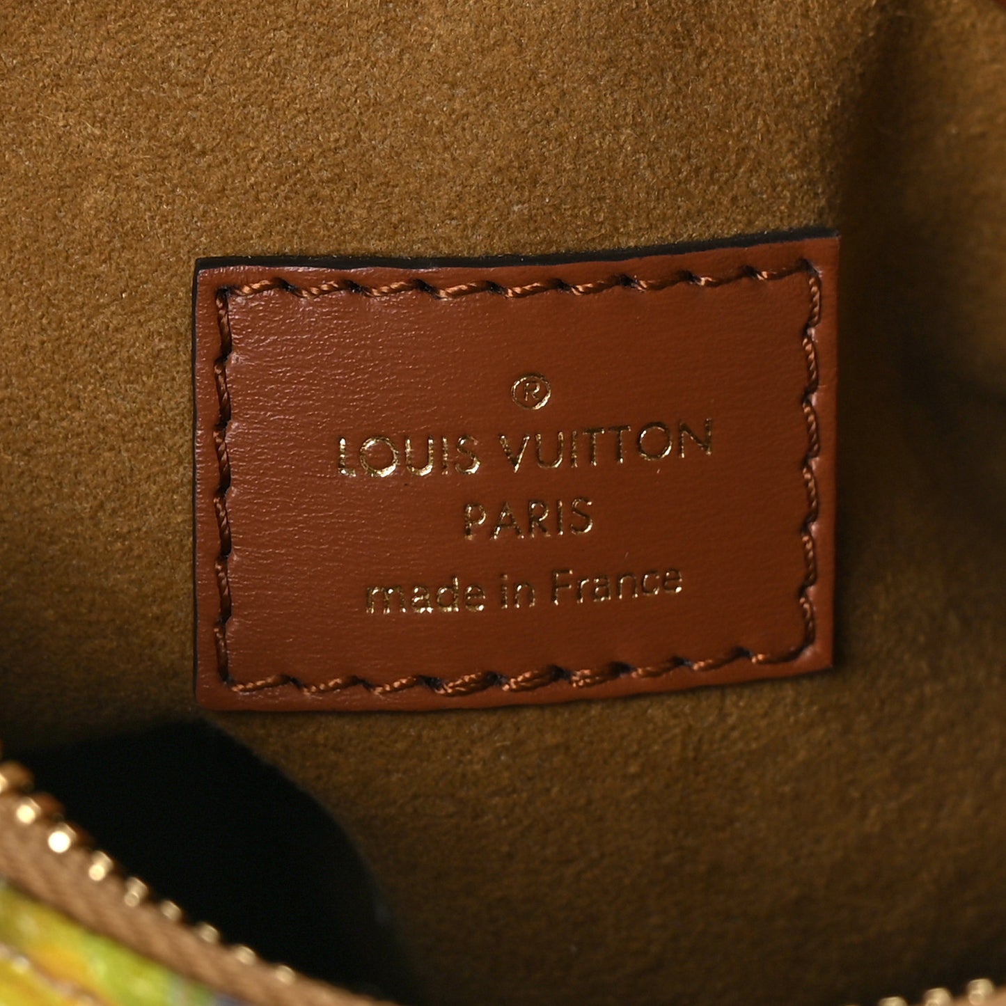 Metallic Monogram LV Garden Speedy Bandouliere 25 Gold