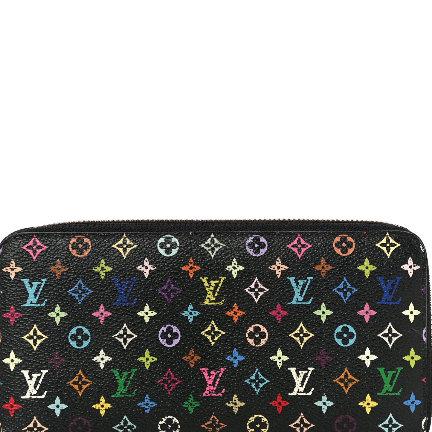 Monogram Multicolor Zippy Wallet Black Grenade
