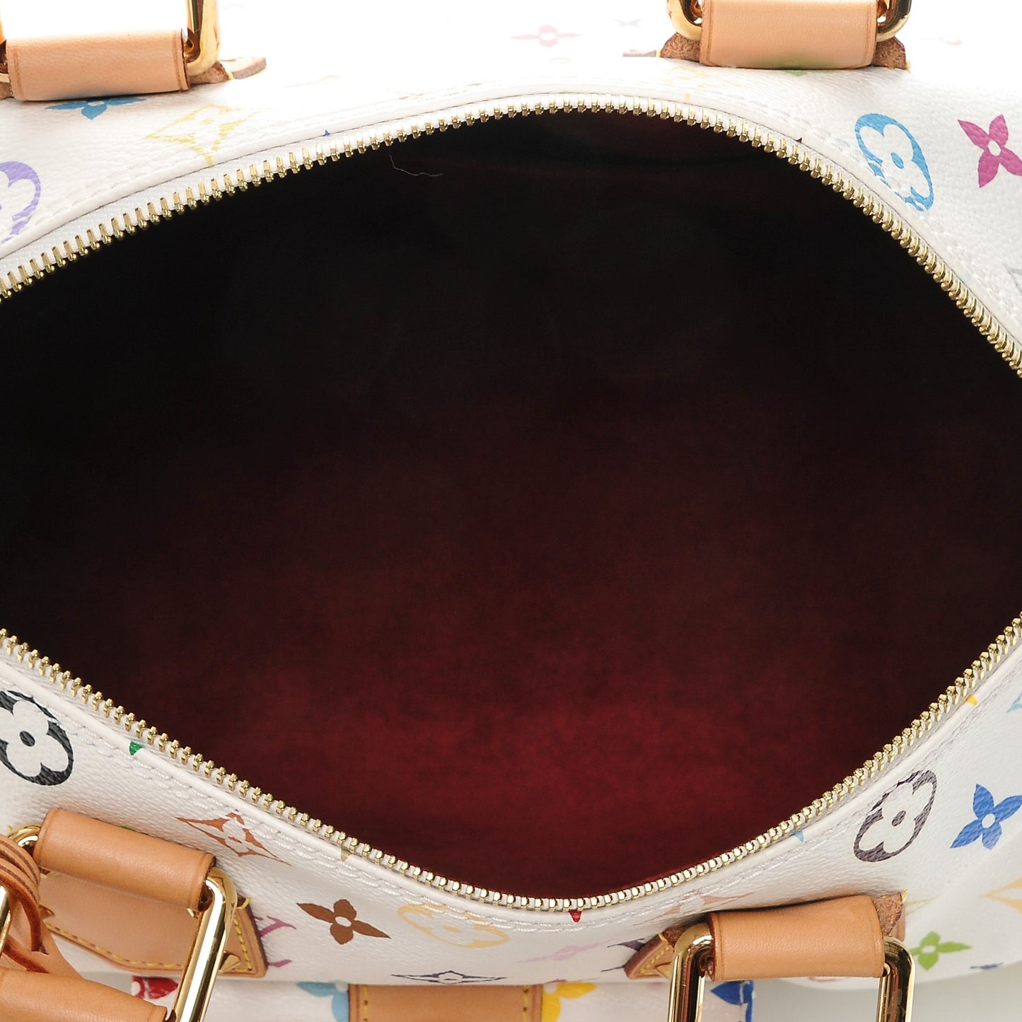 Monogram Multicolor Speedy 30 White