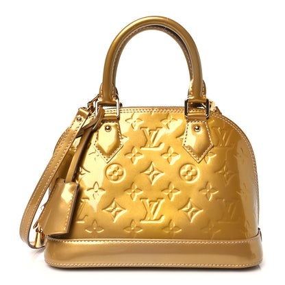 Louis Vuitton Vernis Alma BB Mordore 1 of 9