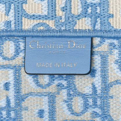 Christian Dior Oblique Medium Book Tote Light Blue 6 of 8