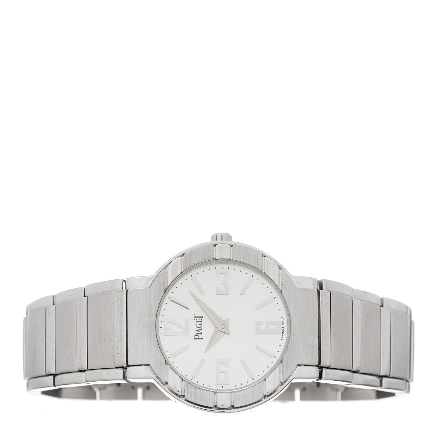 Piaget 18K White Gold 28mm Polo Automatic Watch 2 of 5
