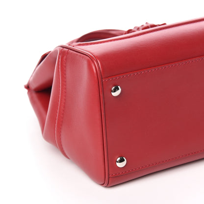 Versace Calfskin Large Palazzo Empire Bag Deep Red 5 of 10