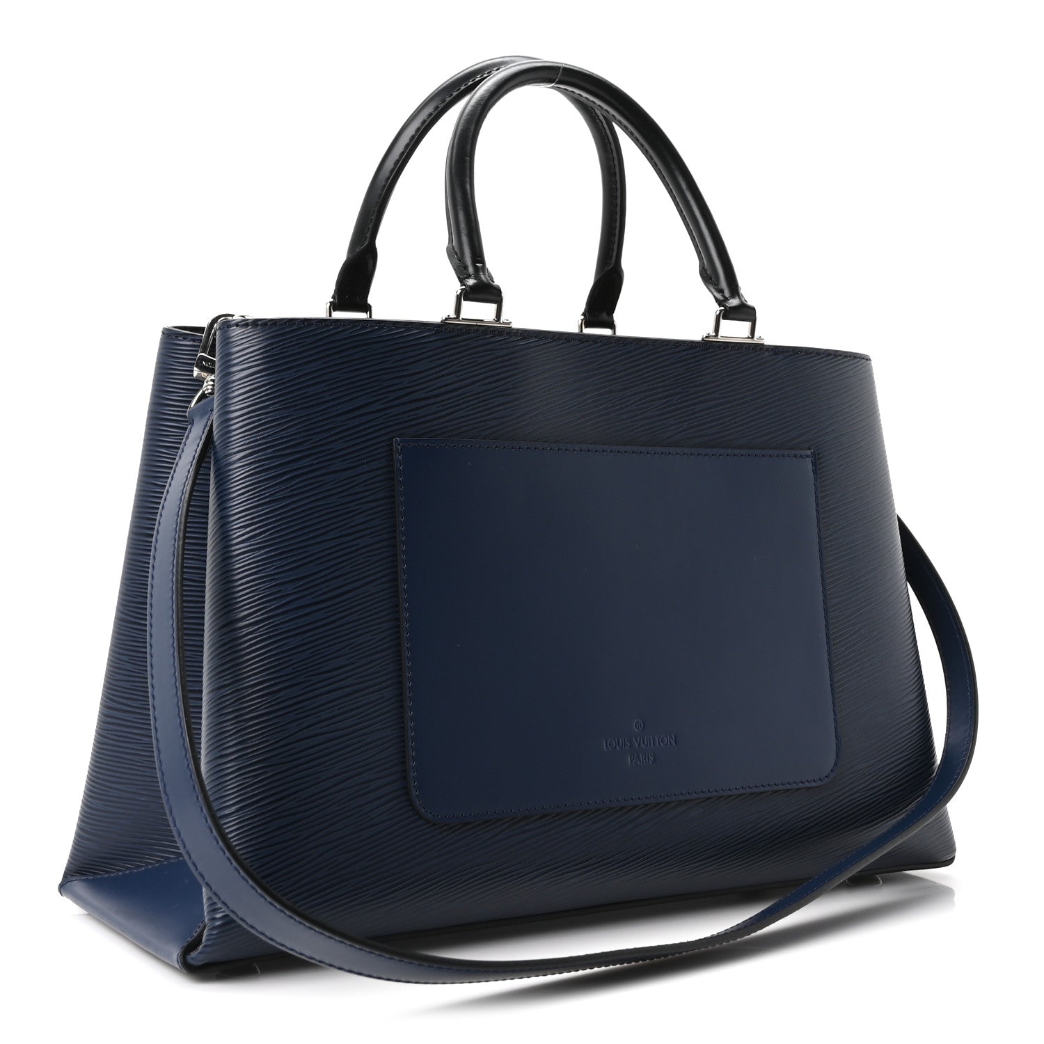 Louis Vuitton Epi Kleber PM Blue 2 of 8