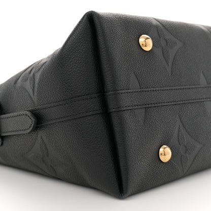 Louis Vuitton Empreinte Monogram Giant CarryAll MM Black 9 of 10