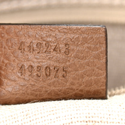 Gucci Monogram Medium Bree Shoulder Bag Beige Tabacco 9 of 11