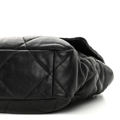 Chanel Lambskin Quilted Large Chanel 19 Flap Black 18 of 18