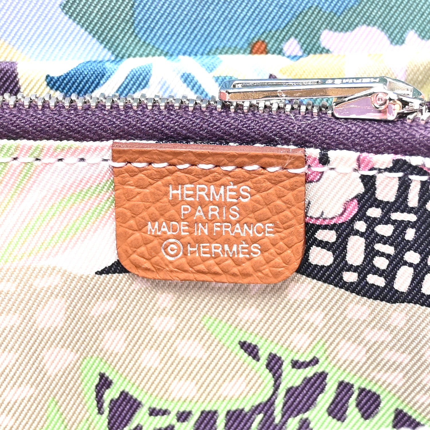 Hermes Epsom Silk'in Compact Wallet Gold 6 of 8