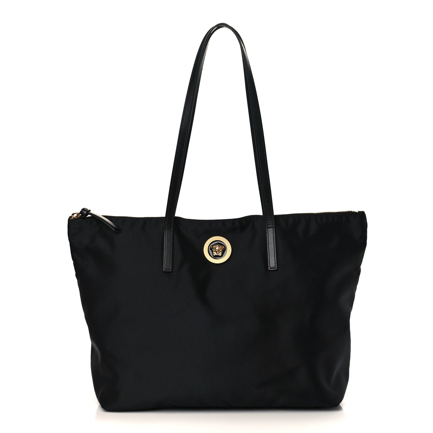 Nylon Medusa Tote Black