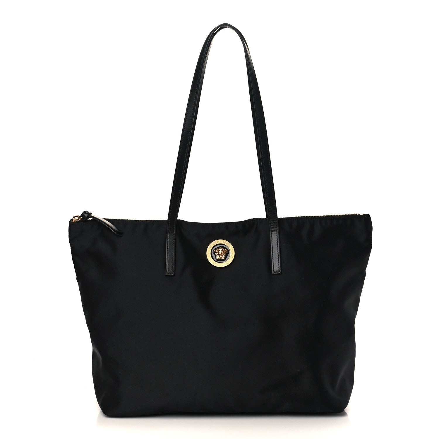 Versace Nylon Medusa Tote Black 1 of 7