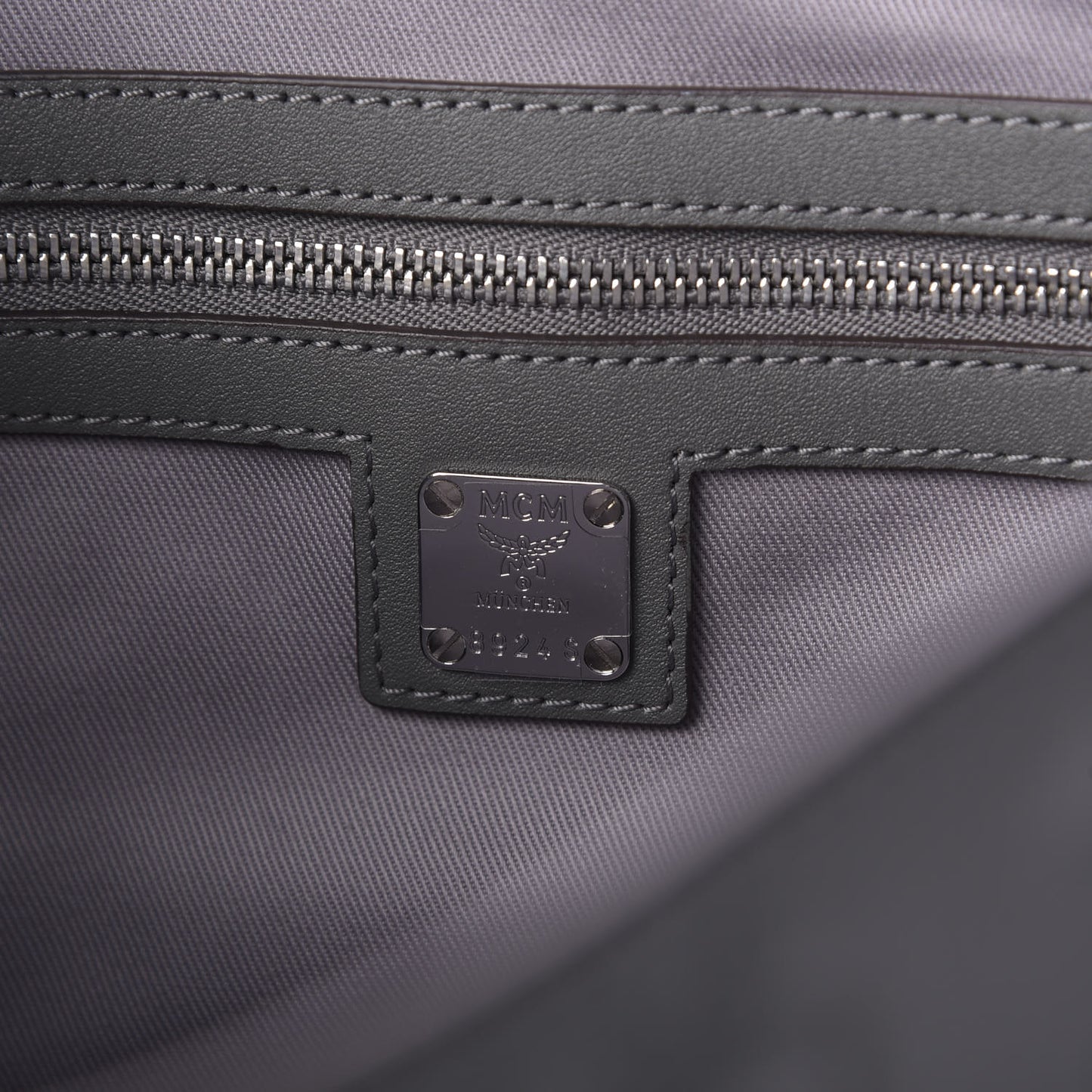 Calfskin Ottomar Monogram Medium Klara Shoulder Bag Charcoal