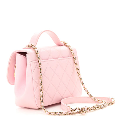 Chanel Caviar Quilted Small Business Affinity Flap Light Pink 3 of 11