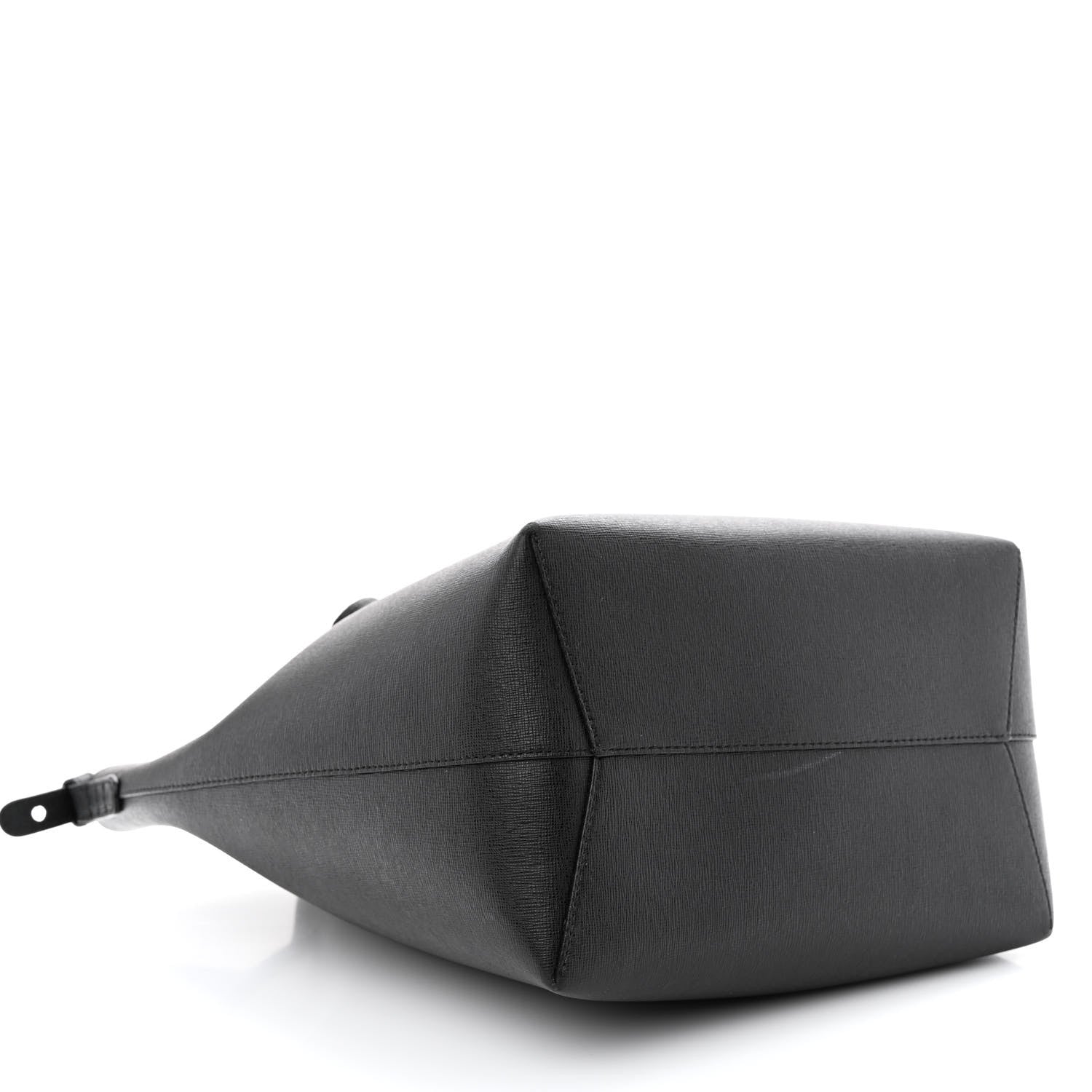 Mansur Gavriel Saffiano Bucket Bag Black Flamma 4 of 15