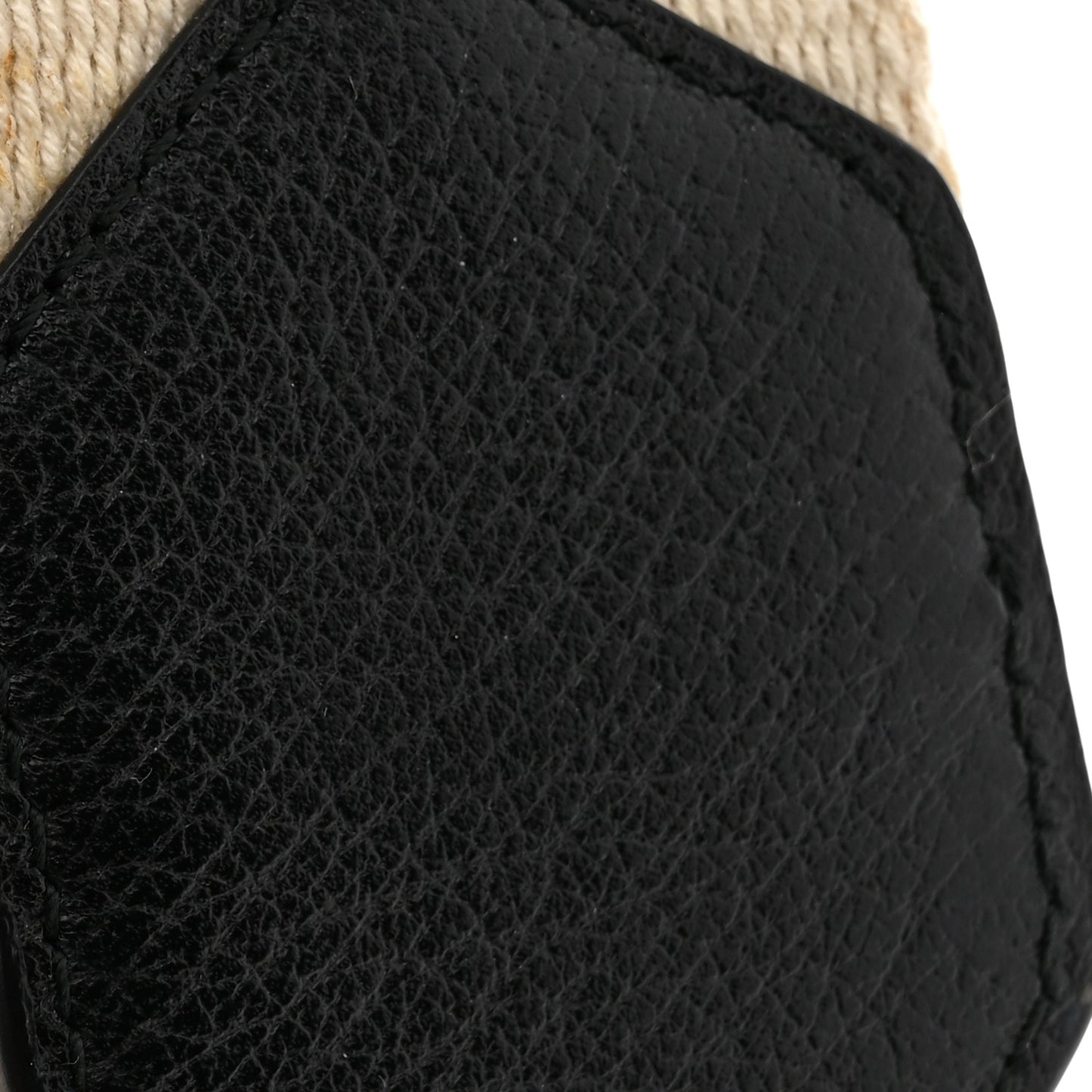 Calfskin Web Crystal Butterfly Stripe Small Totem Shoulder Bag Black