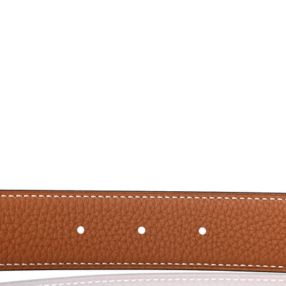 Hermes Box Togo 32mm H Belt 100 Black Gold 4 of 4