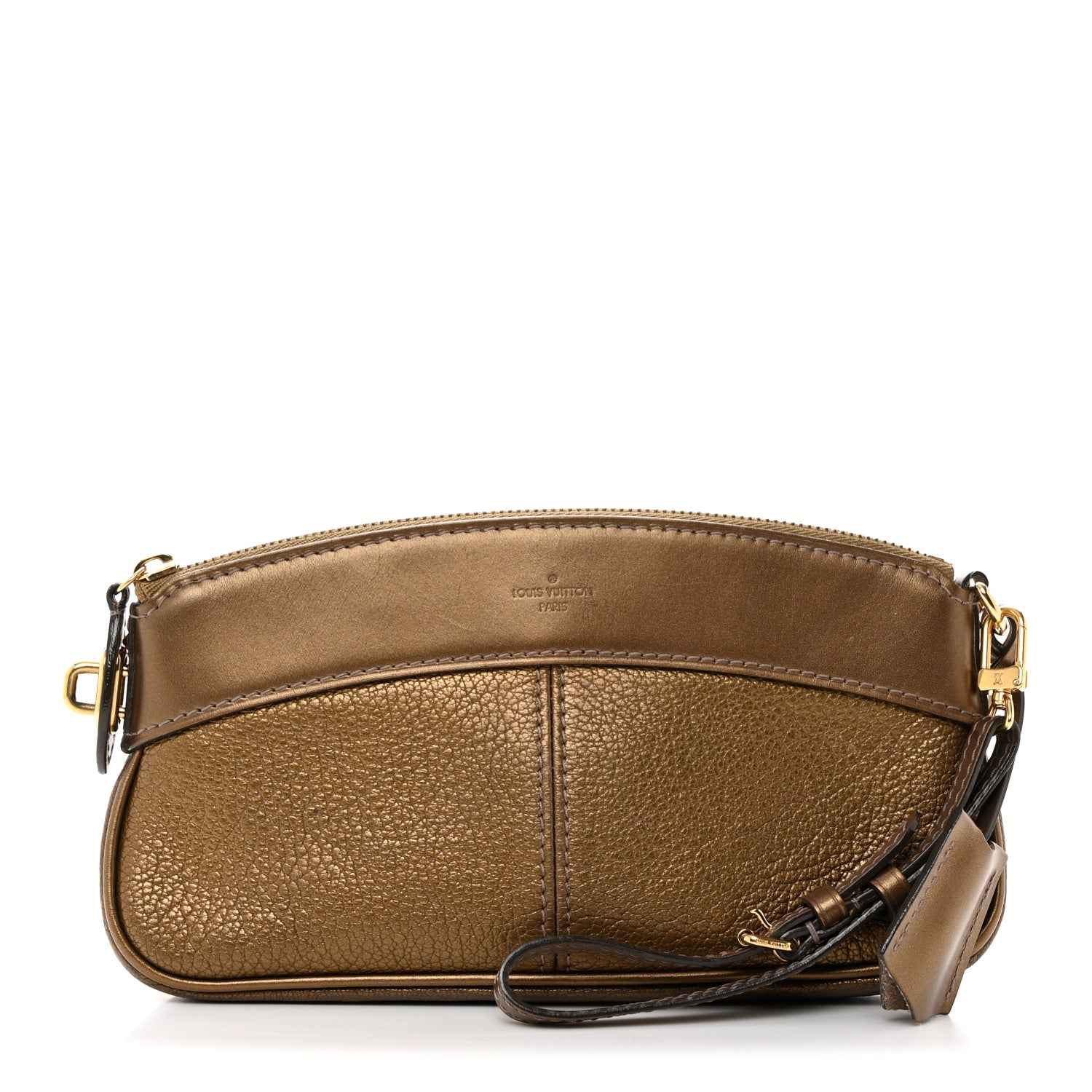 Louis Vuitton Suhali Lockit Clutch Bronze 1 of 10
