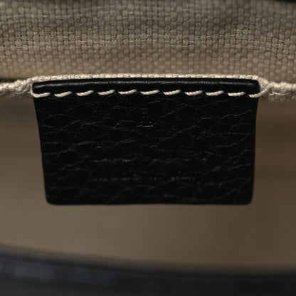 Gucci Pebbled Calfskin Small Soho Flap Crossbody Black 6 of 6