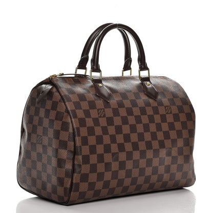 Louis Vuitton Damier Ebene Speedy 30 3 of 11