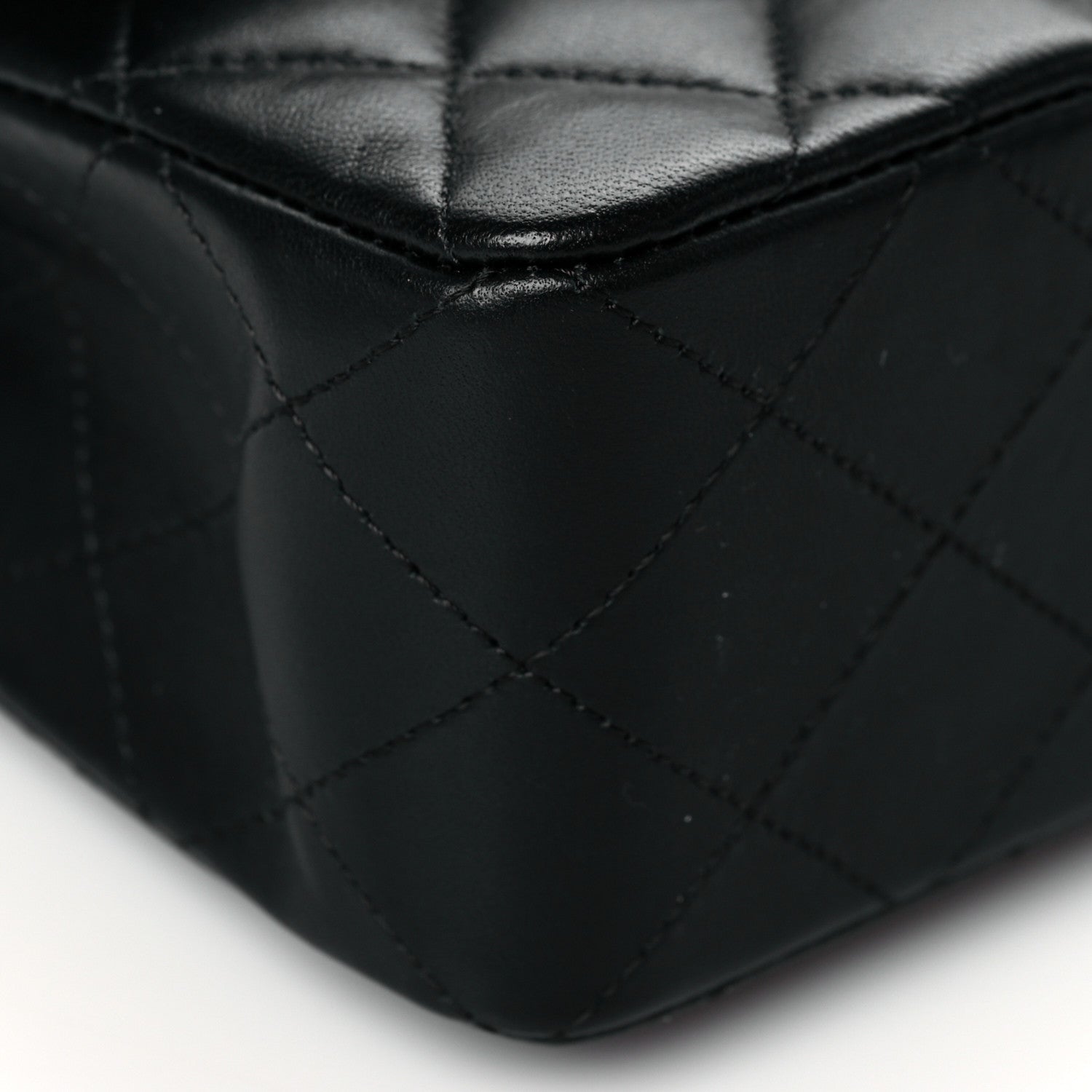 Chanel Lambskin Quilted Small Double Flap Black 9 of 12