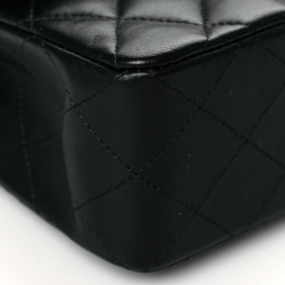 Chanel Lambskin Quilted Small Double Flap Black 9 of 12