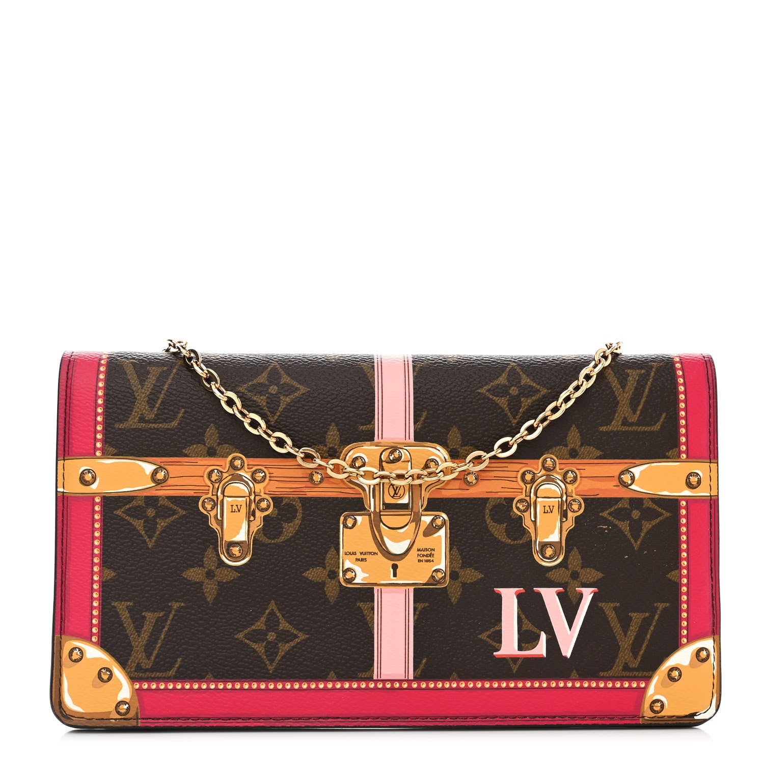 Louis Vuitton Monogram Summer Trunks Pochette Weekend 1 of 12