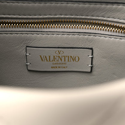 Valentino Garavani Nappa Large Roman Stud Shoulder Bag Ivory 6 of 8
