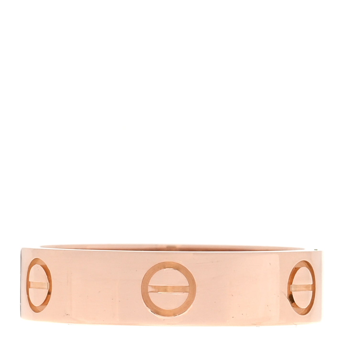 18K Pink Gold 5.5mm LOVE Ring 62 10