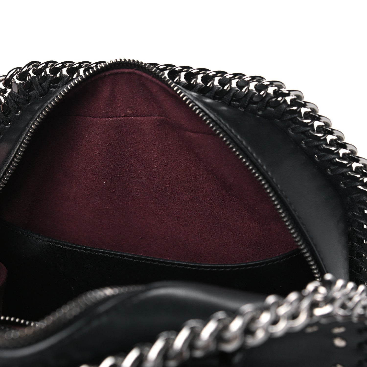 Stella McCartney Eco Alter Nappa Mini Falabella Box Bird Top Handle Bag Black 5 of 5