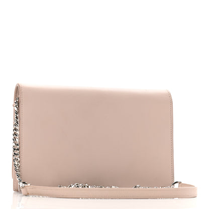 Saint Laurent Smooth Calfskin Classic Monogram Kate Tassel Chain Wallet Nude Powder 3 of 13