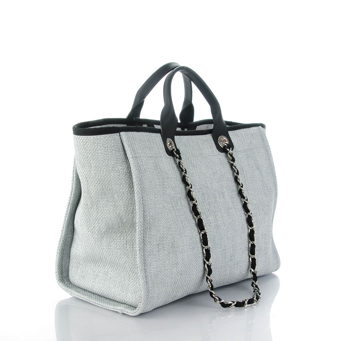 Canvas Deauville Large Tote Grey