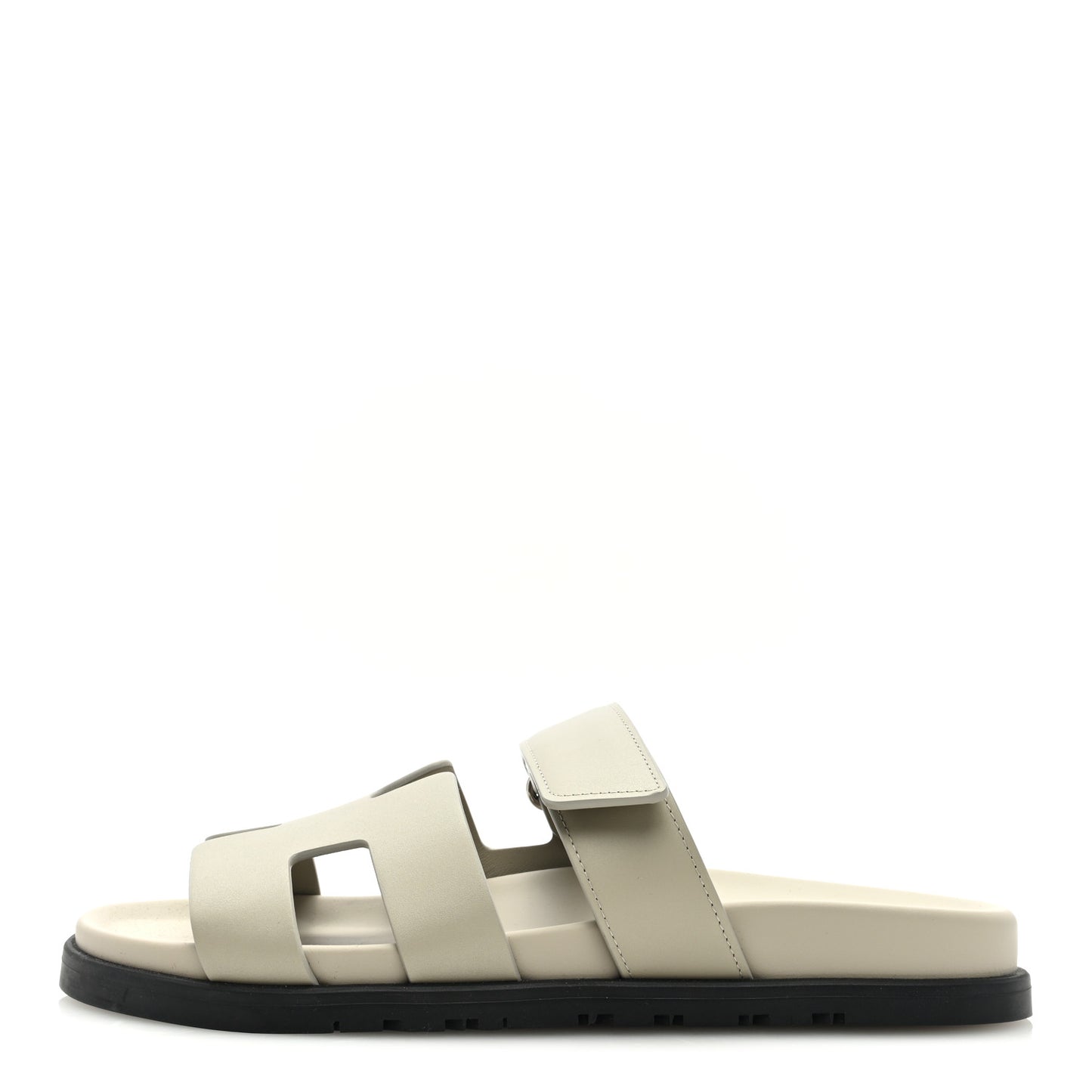 Calfskin Womens Chypre Sandals 39.5 Beige Esquisse