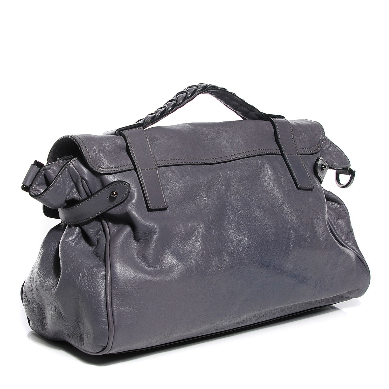 Mulberry Soft Buffalo Medium Alexa Foggy Grey 3 of 10