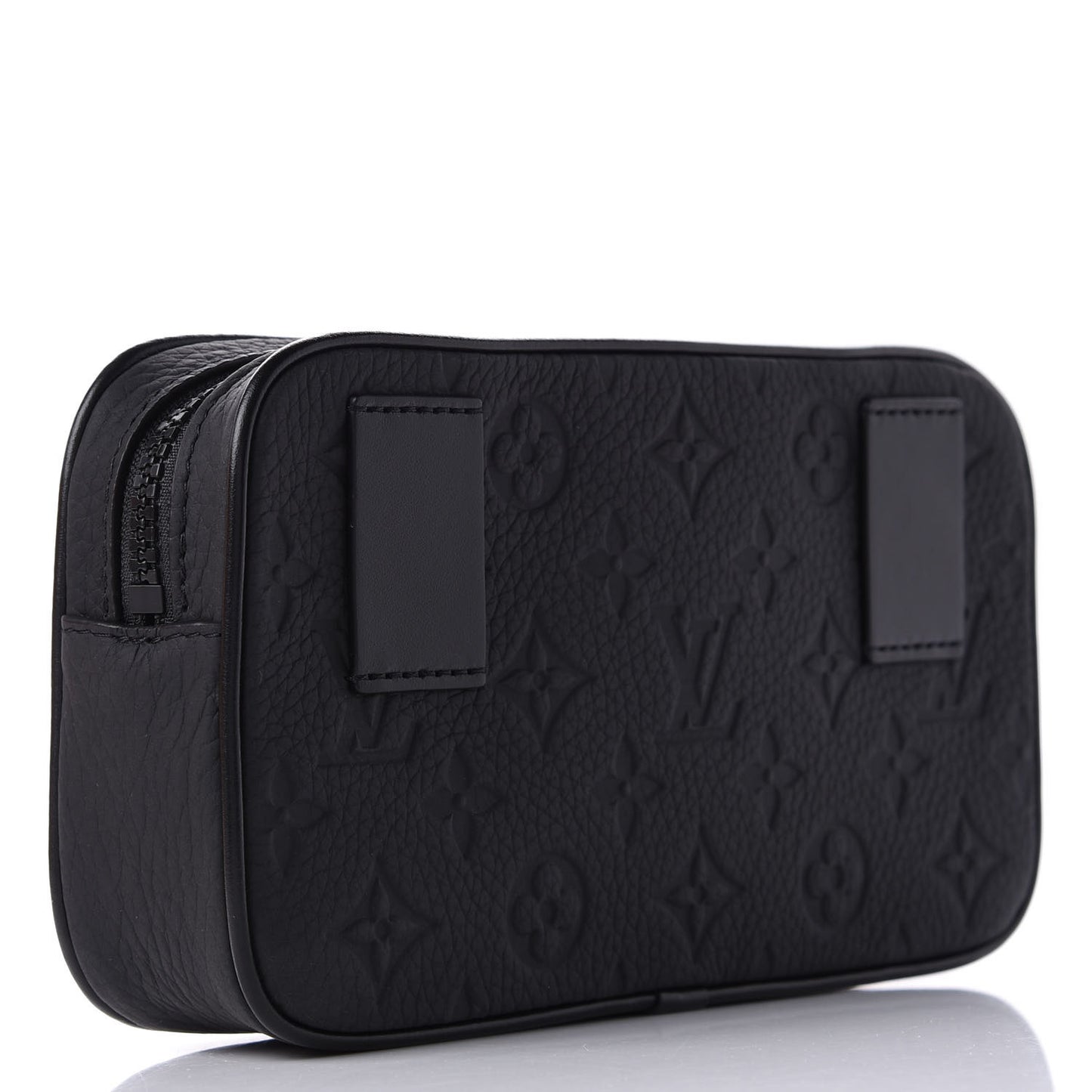 Taurillon Monogram Uniformes Solar Ray Soft Pochette Volga Belt Bag Black