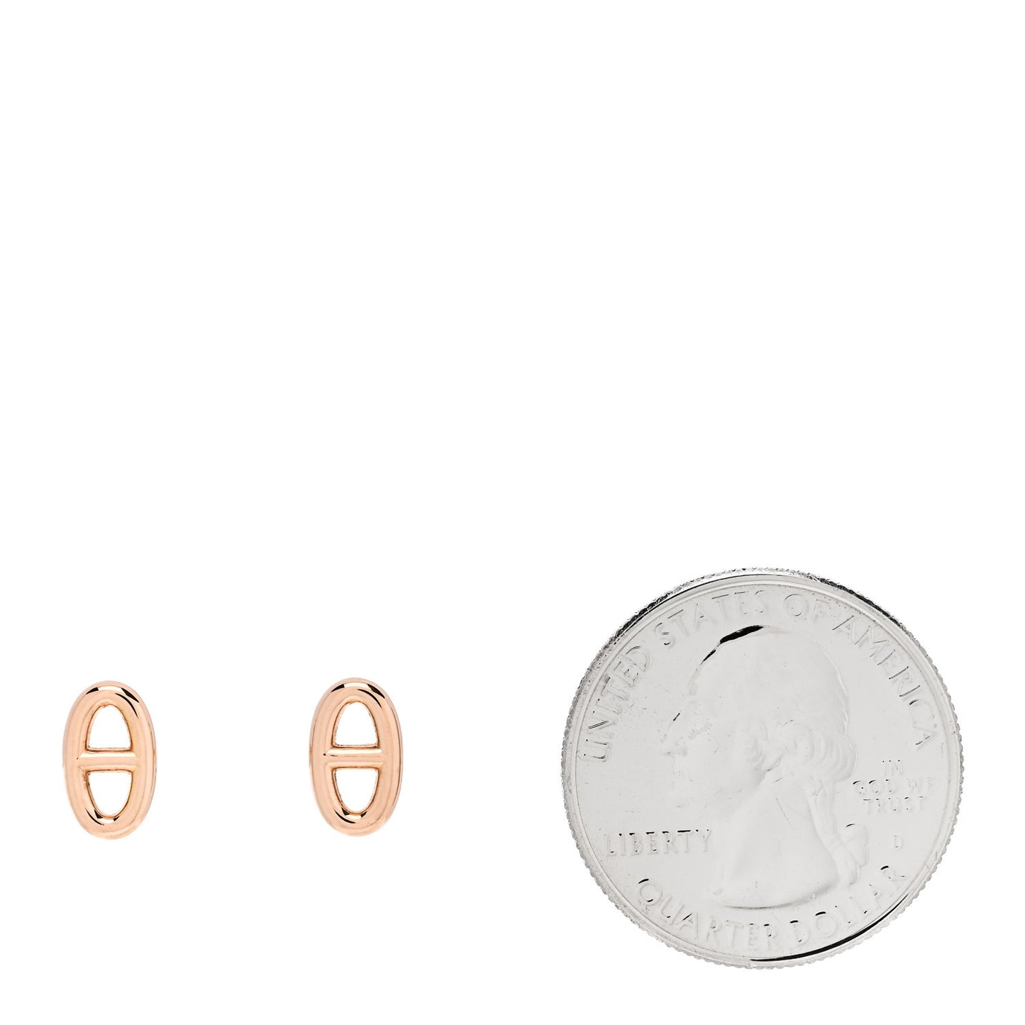18K Rose Gold TPM Farandole Stud Earrings