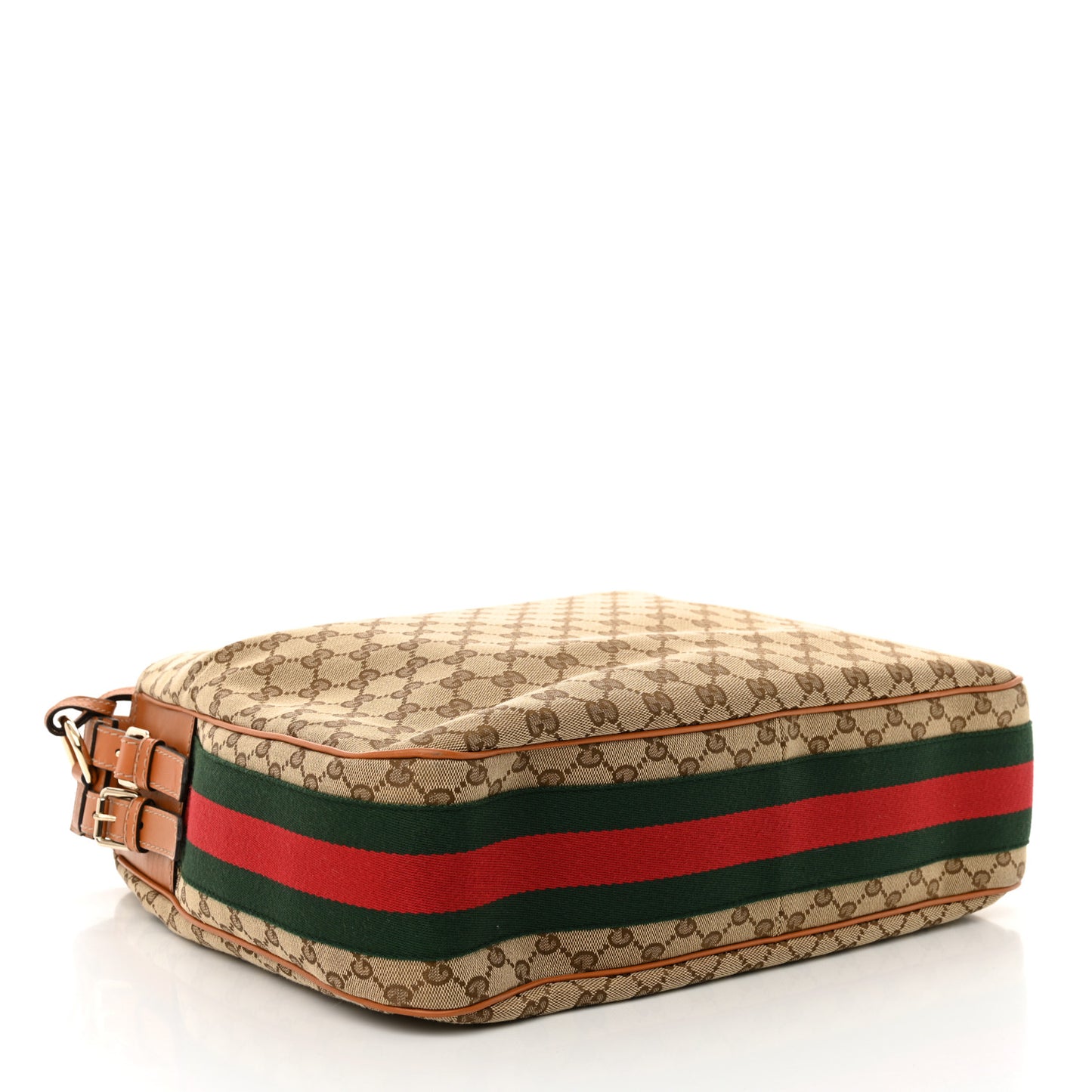 Monogram Medium Heritage Shoulder Bag Light Tobacco