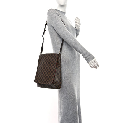 Louis Vuitton Damier Ebene Musette GM 2 of 11