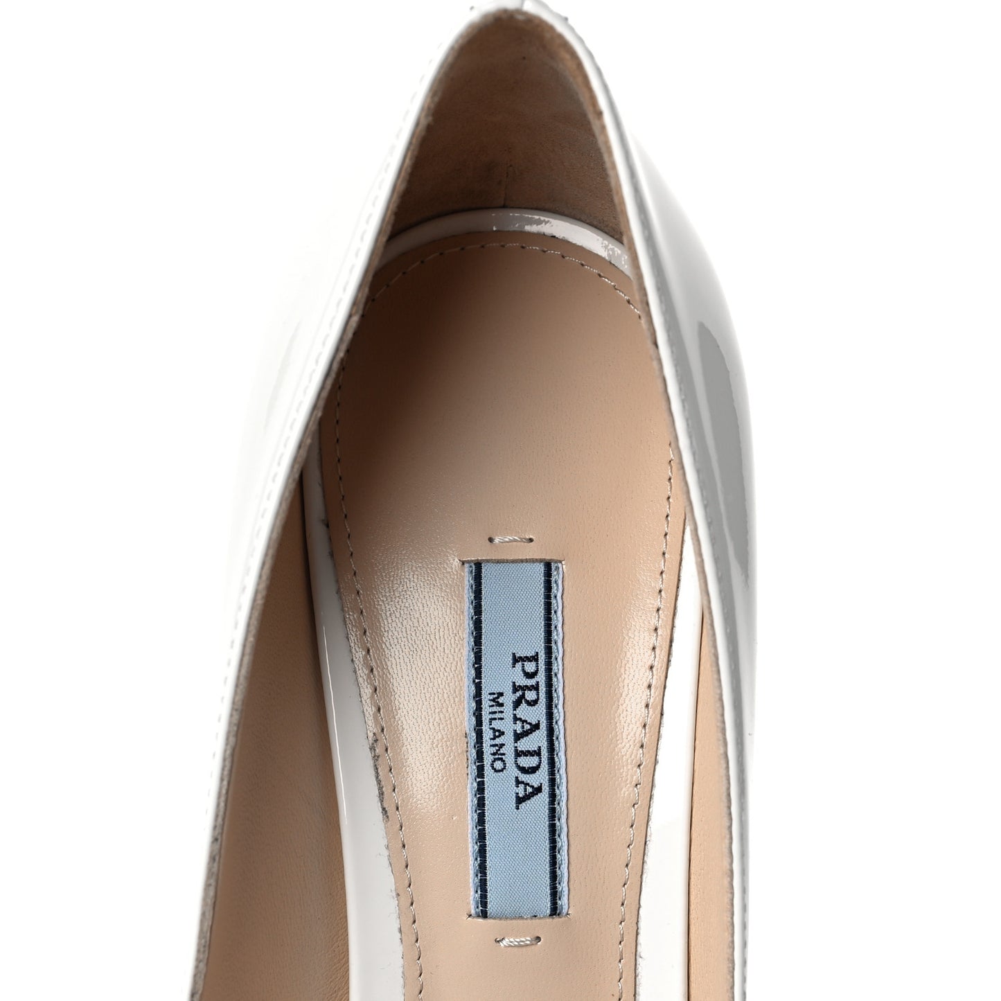 Vernice Pumps 38.5 White