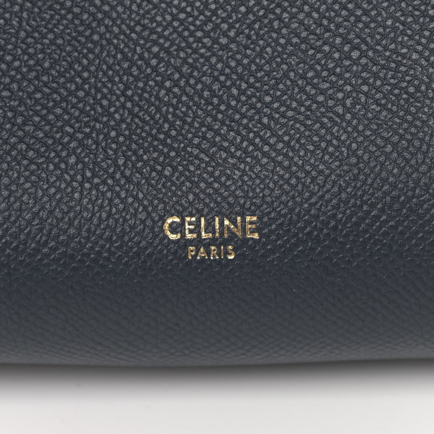 Grained Calfskin Mini Belt Bag Grey