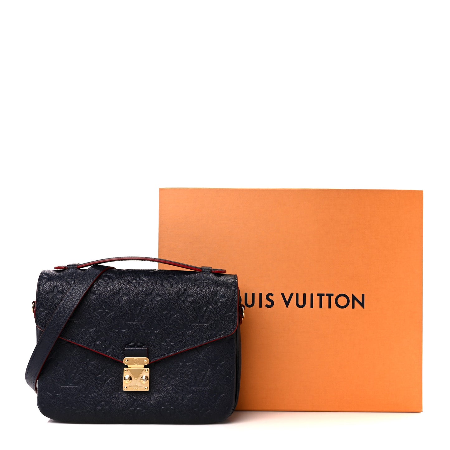 Empreinte Pochette Metis Marine Rouge