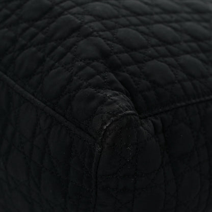 Christian Dior Nylon Cannage Medium Lady Dior Black 12 of 17