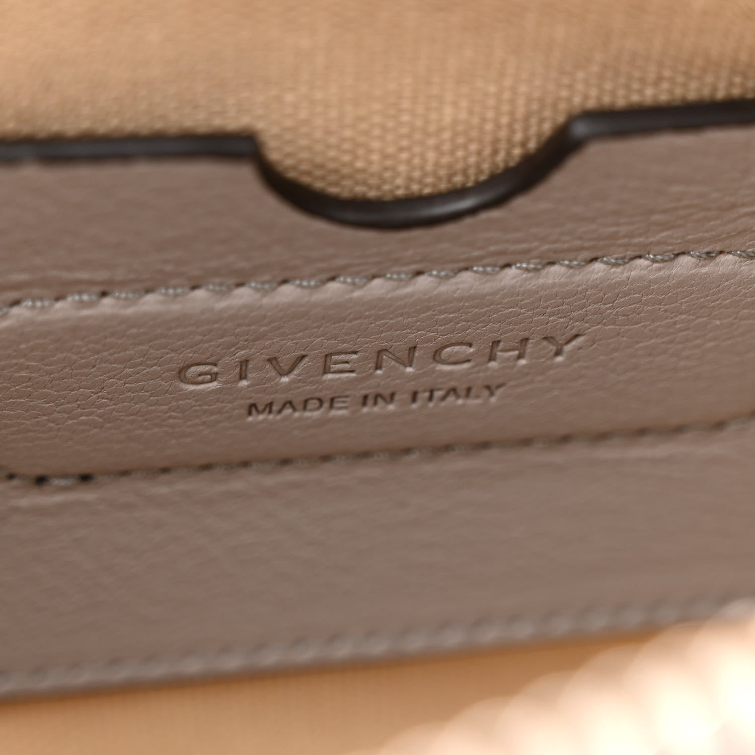 Givenchy Sugar Goatskin Nano Antigona Pearl Grey 6 of 10