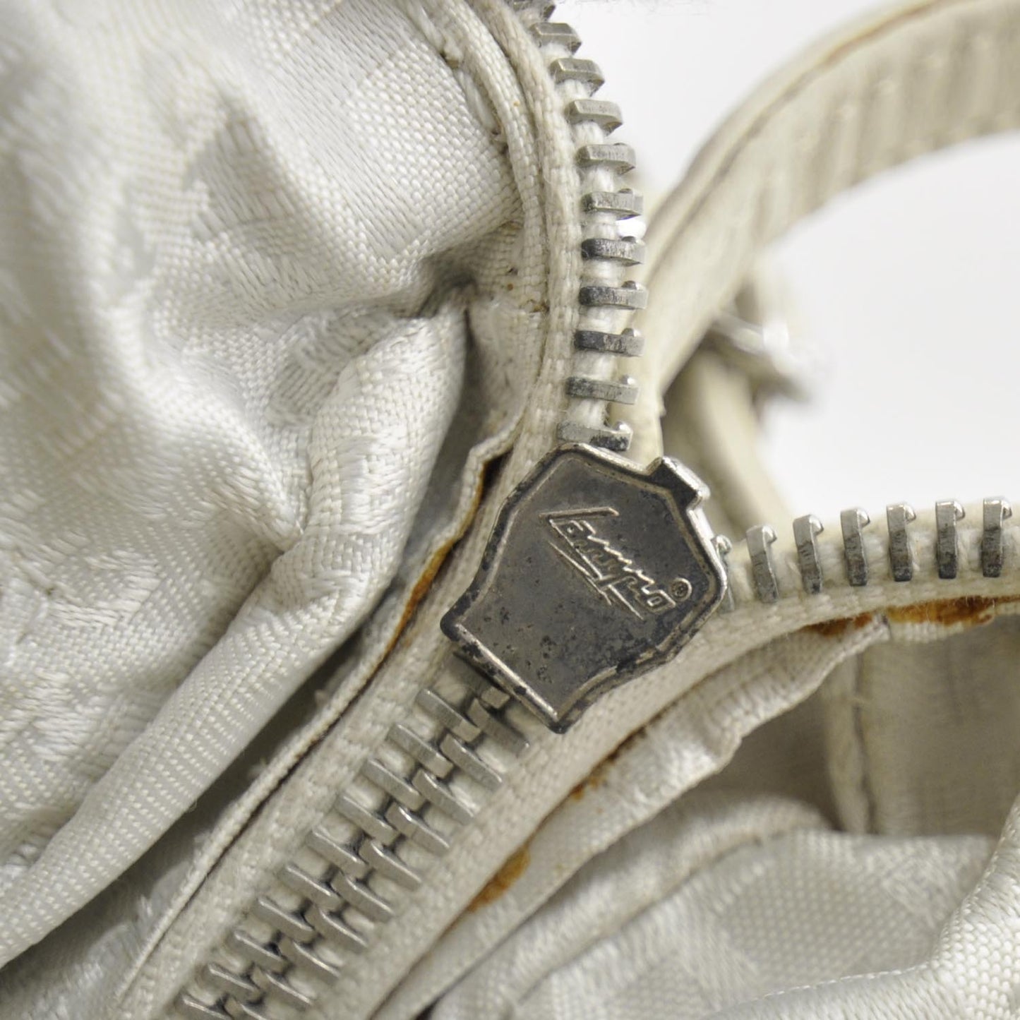 Lambskin Quilted Shoulder Flap Bag Ivory