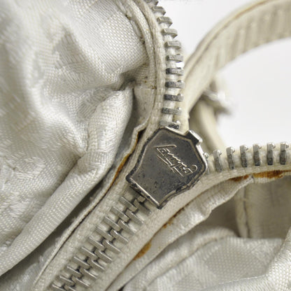 Chanel Lambskin Quilted Shoulder Flap Bag Ivory 10 of 11
