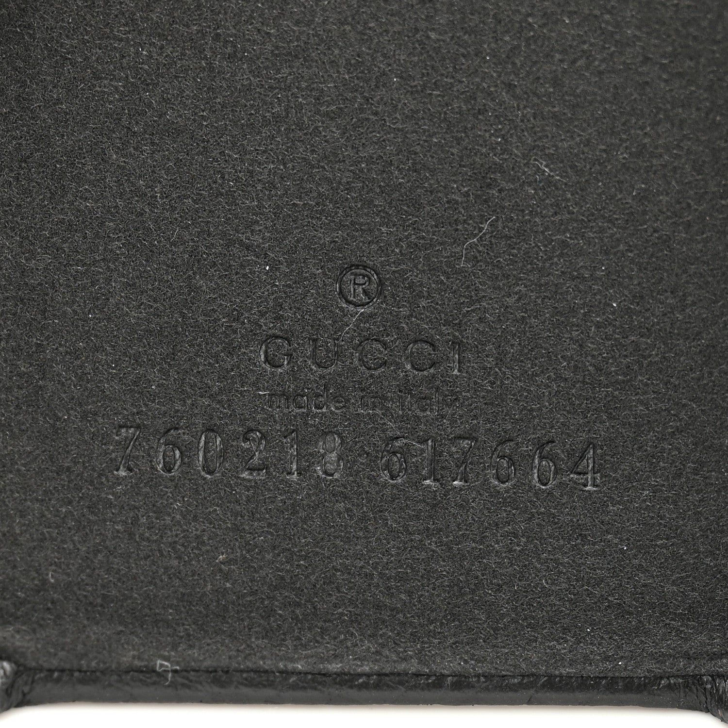 Gucci Piuma Calfskin Jumbo GG Embossed iPhone 15 Phone Case Black 4 of 5