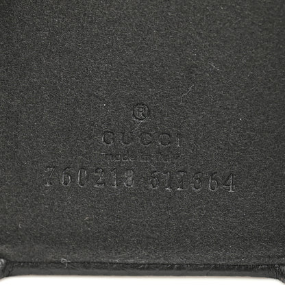 Gucci Piuma Calfskin Jumbo GG Embossed iPhone 15 Phone Case Black 4 of 5