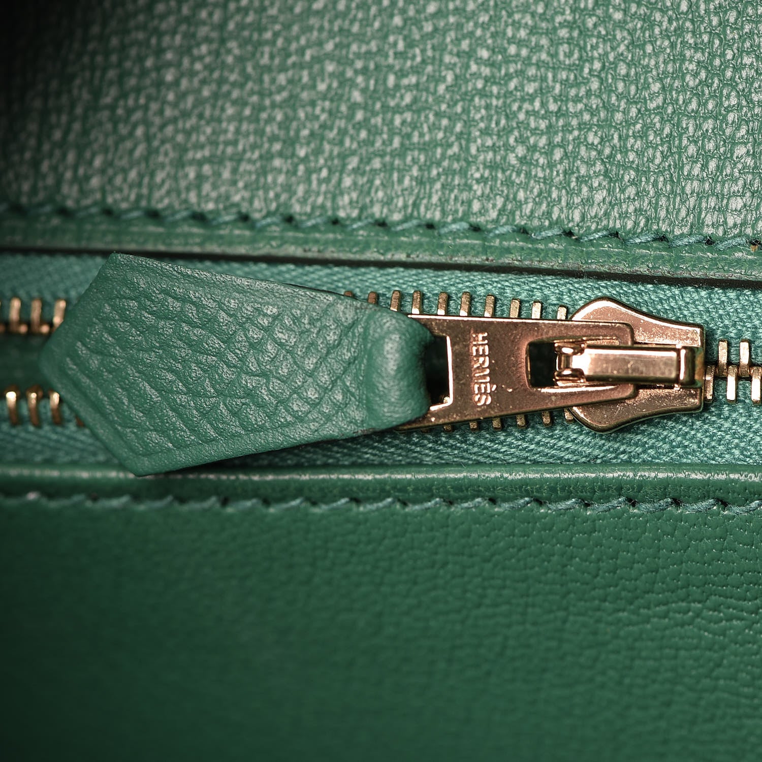 Hermes Epsom Birkin 35 Vert Vertigo 18 of 38