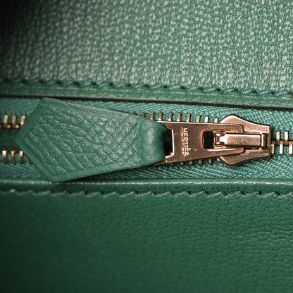 Hermes Epsom Birkin 35 Vert Vertigo 18 of 38