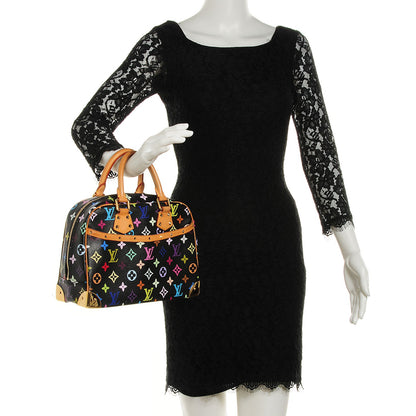Louis Vuitton Monogram Multicolor Trouville Black 2 of 7