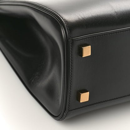 Saint Laurent Smooth Calfskin Manhattan Top Handle Black 8 of 11